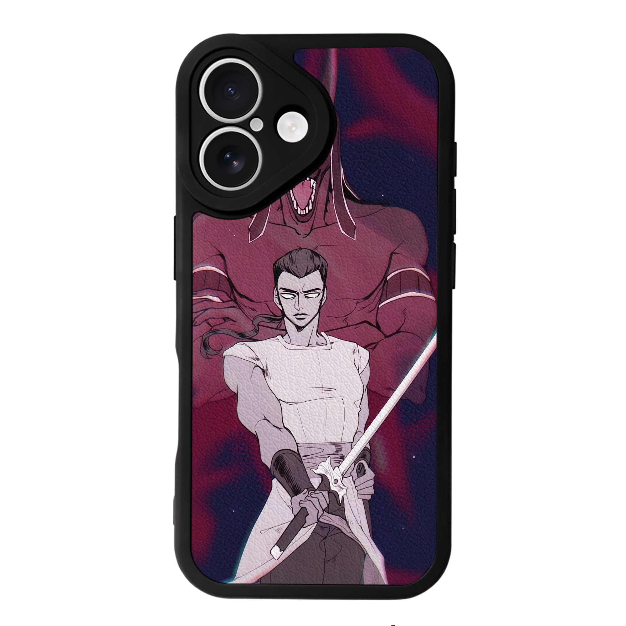 （画像用） ジョジョの奇妙な冒険 JoJo's Bizarre Adventure 【iPhone 16シリーズ対応】シリコンスマホケース（レザー調） 材質：シリコン